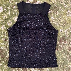 Eliza J Beaded Halter Top